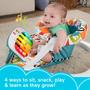 Imagem de Cadeira portátil Fisher-Price Deluxe Kick & Play com brinquedo de piano