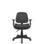 Imagem de Cadeira premium executiva backplax plus base standard secretária com costura braço 3d/1d