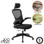 Imagem de Cadeira Presidente Escritório Ergonômica Gogo Chair GO100 - Preta