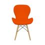 Imagem de Cadeira Prizi Eames Acolchoada E45  Laranja