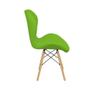 Imagem de Cadeira Prizi Eames Acolchoada E45  Verde