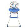 Imagem de Cadeira Refeição Alimentação Alta para Criança Azul