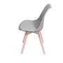 Imagem de Cadeira Saarinen Wood - Cinza