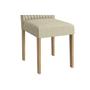 Imagem de Cadeira Sala de Jantar 2CAD157EA Kit 2 Un Eucalipto/Veludo Preto A038 - Kappesberg