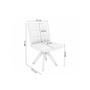 Imagem de Cadeira Sala de Jantar Nice Kit 2 Un Carvalho - Assento/Encosto A037 Suede Veludo C - Kappesberg