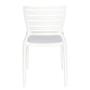 Imagem de Cadeira Sofia em Polipropileno e Fibra de Vidro Branco com Encosto Horizontal Tramontina