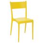 Imagem de Cadeira Tramontina Diana Summa em Polipropileno e Fibra de Vidro Amarelo