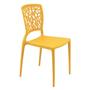 Imagem de Cadeira Tramontina Joana Amarela em Polipropileno e Fibra de Vidro