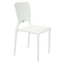 Imagem de Cadeira Tramontina Safira Branca em Polipropileno e Fibra de Vidro