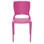 Imagem de Cadeira Tramontina Safira Rosa em Polipropileno e Fibra de Vidro