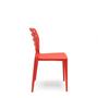 Imagem de Cadeira Ville 63 Vermelho - Kit com 4 Unidades Branco