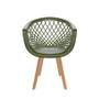 Imagem de Cadeira Web Wood Verde Musgo