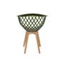 Imagem de Cadeira Web Wood Verde Musgo