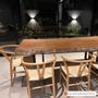 Imagem de Cadeira Wishbone Com Assento em Rattan Natural