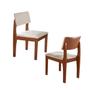 Imagem de Cadeiras para Mesa de Jantar Estofada - Turim - LJ Móveis