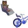 Imagem de Cadeirinha Boneca Alive Infantil Bebe Traseira Bicicleta Infantil Cores