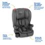 Imagem de Cadeirinha Cadeira De Bebê Para Auto Carro G1/g2/g3 Infantil Preto Galzerano
