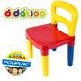 Imagem de Cadeirinha Cadeira Infantil Colorida Monta Desmonta Sortidas Poliplac