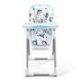 Imagem de Cadeirinha de Bebê Alta de Alimentação Chef's Chair Azul Confortável Seguro Prático 0-15kg - Fisher Price - BB313