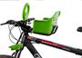 Imagem de Cadeirinha dianteira flexbike para bicicleta 29 para carregar crianca verde