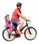 Imagem de Cadeirinha para Bike Cadeira Traseira para Bicicleta Infantil Criança com Cinto Carona Styll Baby