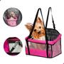 Imagem de Cadeirinha Pet Assento Carro Cachorro Gato Cães Cadeira Pet Rosa