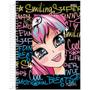 Imagem de Caderno 01X1 Capa Dura IT GIRL 96 Folhas Pacote com 4