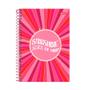 Imagem de Caderno 1/4 80 Fls C.D. Foroni - Pink Power 1