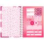 Imagem de Caderno 1/4 80 Fls C.D. Foroni - Pink Power 1