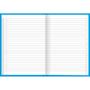 Imagem de Caderno 1/4 brochura cd 96fls com indice azul d+ tilibra