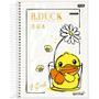 Imagem de Caderno 1/4 Espiral 80 Fls B.Duck Capa 3 - Jandaia