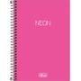 Imagem de Caderno 1/4 Espiral Neon Pink - 80 Folhas - Tilibra