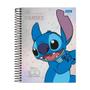 Imagem de Caderno 1 Matérias Esp 80fls Disney 100 Stitch Prata Foroni