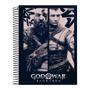 Imagem de Caderno 10 Matérias 160fls God of War Ragnarok Preto Jandaia