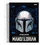 Imagem de Caderno 10 Matérias 160fls The Mandalorian Preto Jandaia