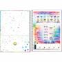 Imagem de Caderno 10X1 Capa Dura 2021 Good Vibes 160Fls - 04 Unidades