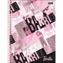 Imagem de Caderno 10x1 capa dura barbie teen 160fls. foroni