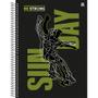 Imagem de Caderno 10X1 Capa Dura BE STRONG 160 Folhas - Pacote com 04 Unidades