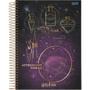 Imagem de Caderno 10X1 Capa Dura Colegial HARRY Potter 160 Folhas - Pacote com 5 Unidades