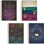 Imagem de Caderno 10X1 Capa Dura Colegial HARRY Potter 160 Folhas - Pacote com 5 Unidades