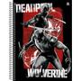 Imagem de Caderno 10X1 Capa Dura Deadpool 160F PCT.C/04