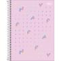 Imagem de Caderno 10X1 Capa Dura HAPPY 160 Folhas - Pacote com 4 Unidades