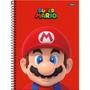 Imagem de Caderno 10X1 Capa Dura Super Mario BROS 160FLS.