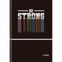 Imagem de Caderno 15X1 Capa Dura BE STRONG 240F (17891321102357)