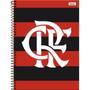 Imagem de Caderno 15X1 Capa Dura Flamengo 240 Folhas - Pacote com 2 Unidades