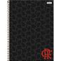 Imagem de Caderno 15X1 Capa Dura Flamengo 240 Folhas - Pacote com 2 Unidades