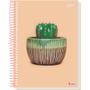 Imagem de Caderno 1X1 Capa Dura Pastel 80 Folhas - Pacote com 4 Unidades