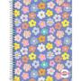 Imagem de Caderno 20X1 Capa Dura Pepper Feminino 320 Folhas Pacote com 02