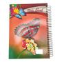 Imagem de Caderno 3 Materias Espiral Capa Dura 3d 150 Paginas Volta Aulas Curso Anotacoes Rascunho