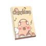 Imagem de Caderno A5 Capivara - Linha Circular para Diário, Estudo e Exames
